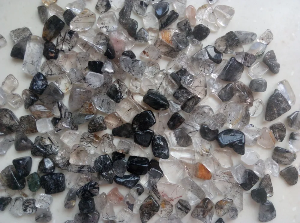 100 г натуральный черный турмалин Кристал кварца камень оригинал|stone gem|stone crystalstone