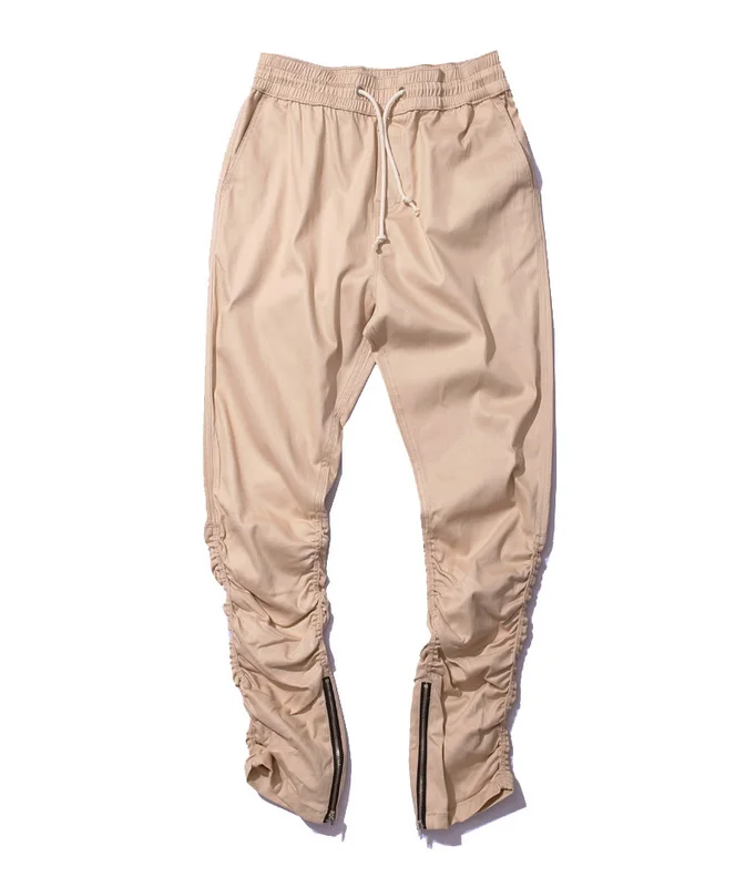 

HZIJUE justin bieber Black/Green/Grey/ khaki side zipper harem pants men jogger mens jumpsuit club wear chinos