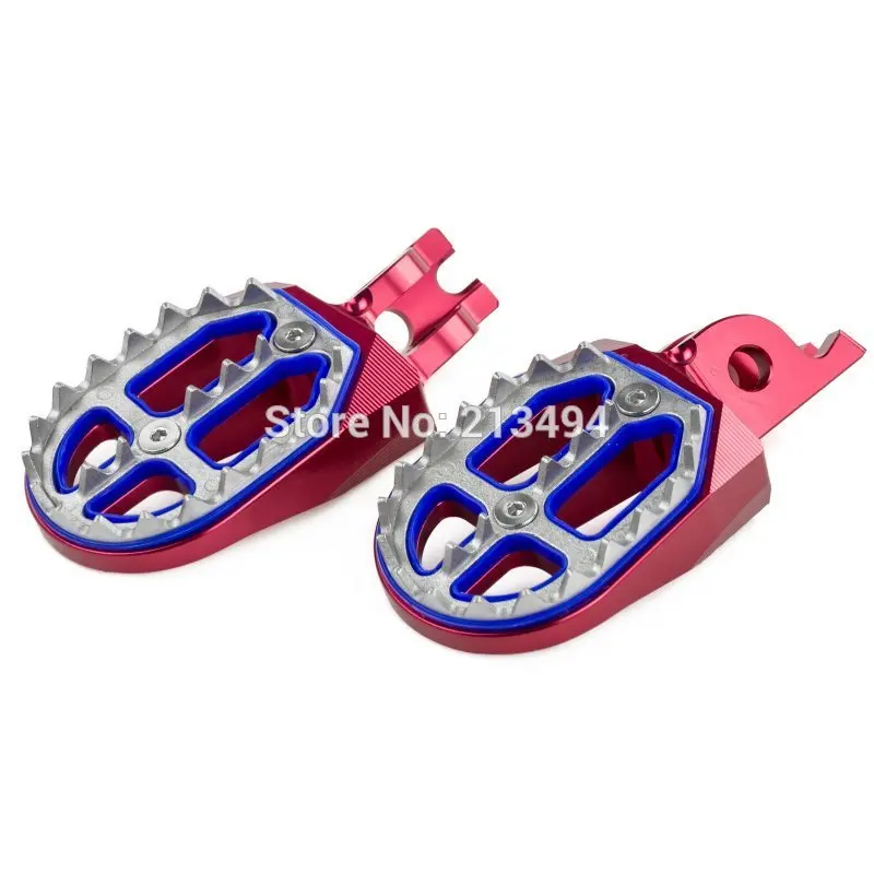 CNC Pro укус подножки для ног Honda CRF250R CRF450R CRF150R CRF250L/M CR125R CR250R CRF250X CRF450X|Подставки под