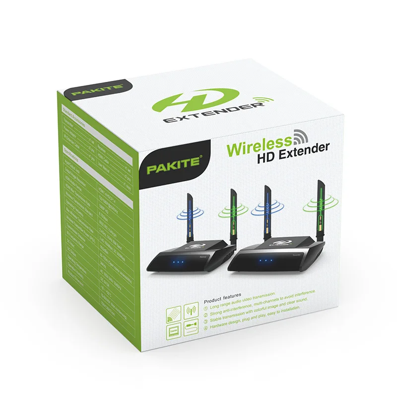 2 4G 5 0G двухдиапазонный 100 m 1080 p Full HD беспроводной аудио видео передатчик и