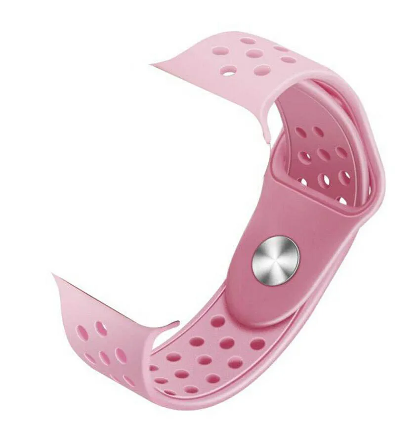 full pink Ремешок Greentiger для смарт-часов S226 F8, силиконовый смарт-ремешок, ремешок на запястье, аксессуары, сменный мужской Т-образный ремень, мужской wo для мужчин - Цвет: full pink