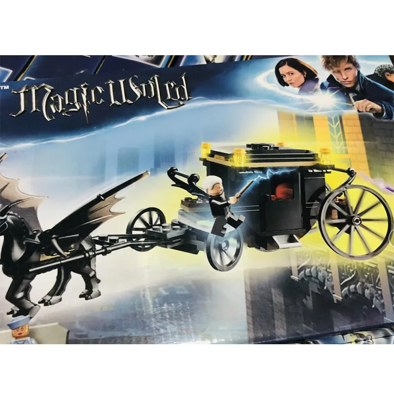 16053 Harri Potter The Legoing 75951 Grindelwald's спасательный комплект строительные блоки модель