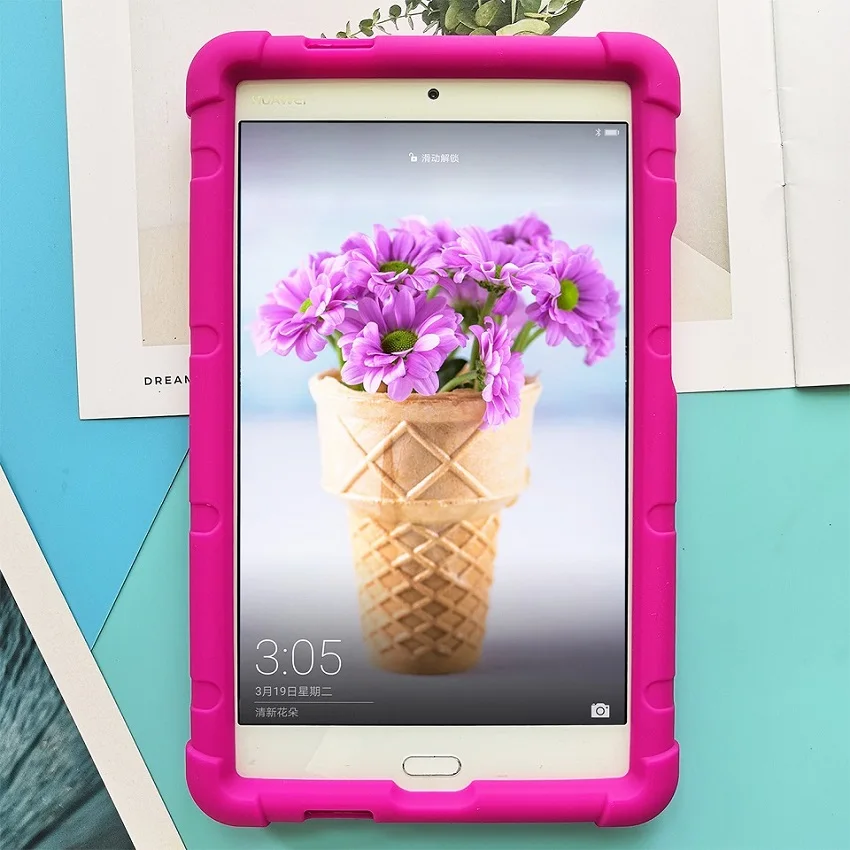 MingShore для Huawei Mediapad M3 Lite 8 0 ''CPN W09 L09 бампер с детьми чехол силиконовый Прочный
