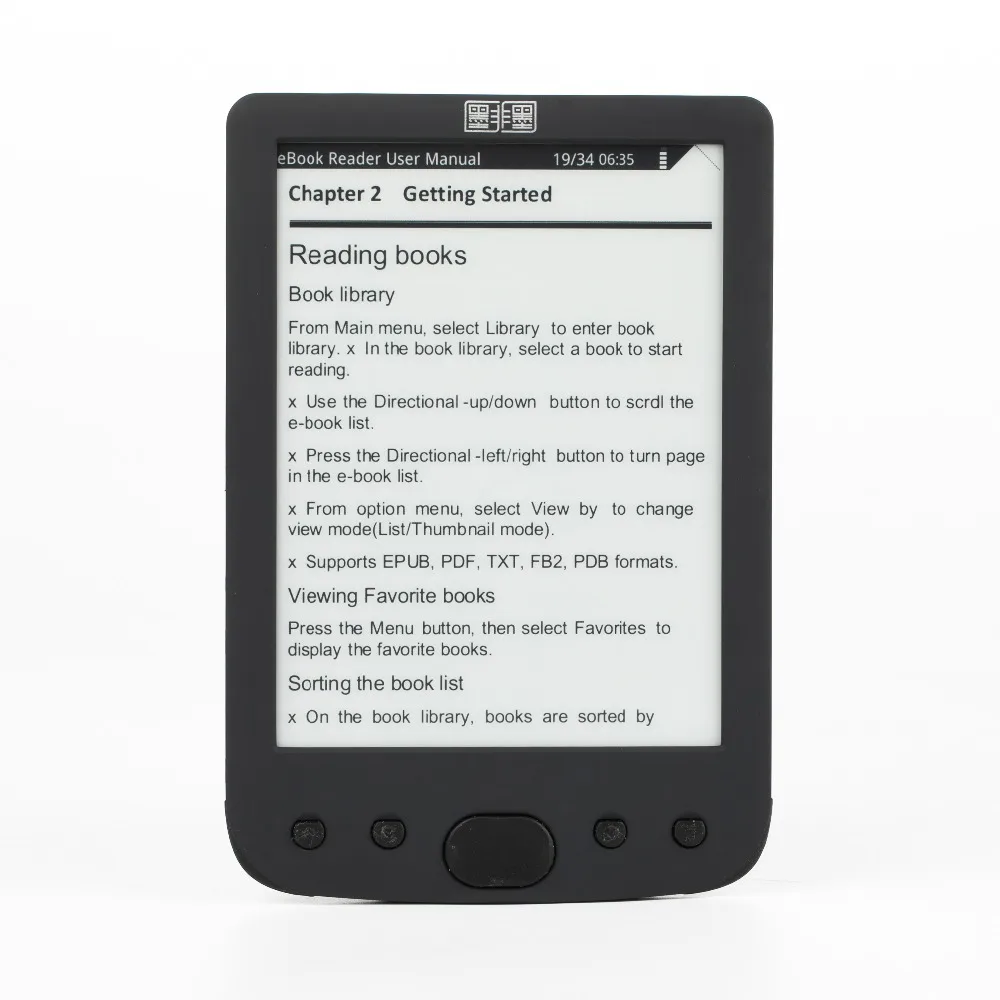 8GB Новые Электронные книги ридер 6 дюймов e-ink экран 800x600 электронная книга ридер отправить подарок Обложка