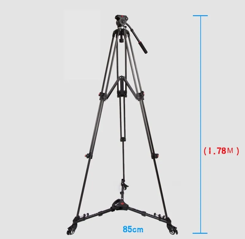 Jie Yang Профессиональный карбоновый штатив SLR камеры подходит для Manfrotto 701 500 501 502 JY0606C