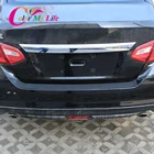 Автомобильный Стайлинг, черная резиновая отделка задний защитный бампер, протектор для KIA RIO K2 K3 K4 K5 Optima Sportage R Cerato Sorento Soul