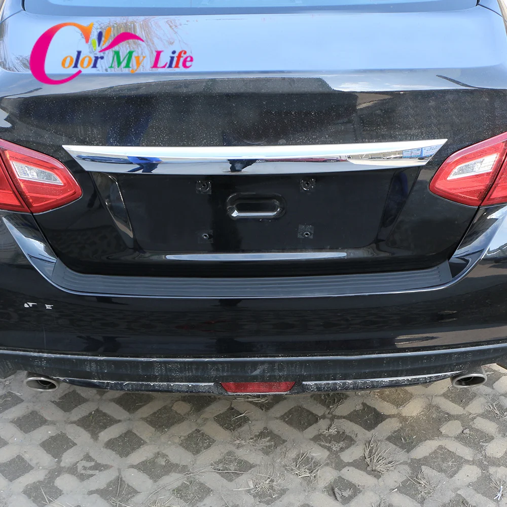 Автомобильный Стайлинг черная резиновая задняя крышка для KIA RIO K2 K3 K4 K5 Optima Sportage R