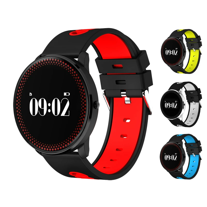 Zaoyimall Bluetooth Smart часы CF007 Спорт браслет на запястье с монитор сердечного ритма