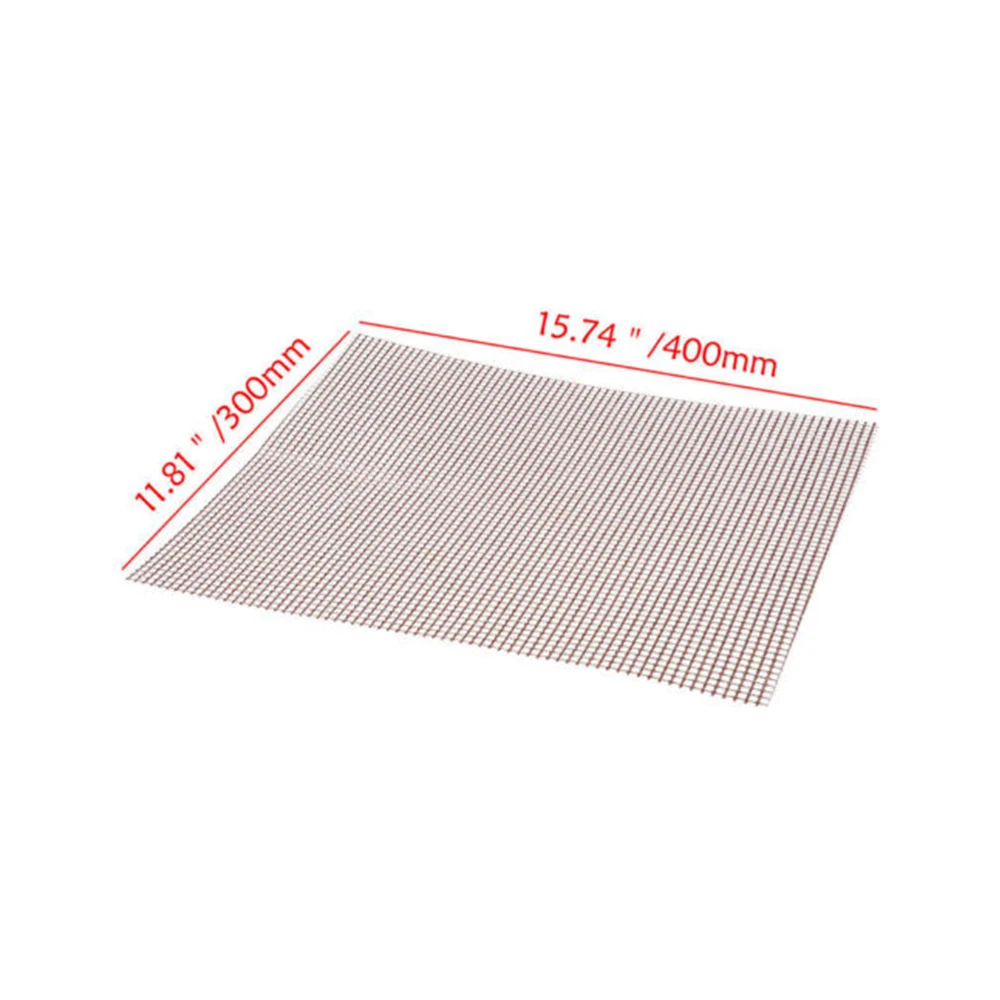 kithing 2018 Fashion Hot BBQ Grill Mats Teflon Barbecue Mat Non-Stick Replacement Mesh Wire Cook New Arrival Meshes | Дом и сад