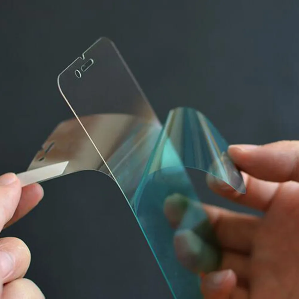 Мягкая взрывобезопасная нано защитная пленка из фольги для iPhone 6S 6X7 Plus 5 S 5 SE Защита экрана для iPhone7 не закаленное стекло