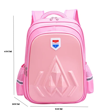 big pink Новые Детские школьная сумка для мальчиков и девочек Водонепроницаемый Начальная Школа Рюкзак Дети Детский сад рюкзак ранцы Mochila Infantil - Цвет: big pink