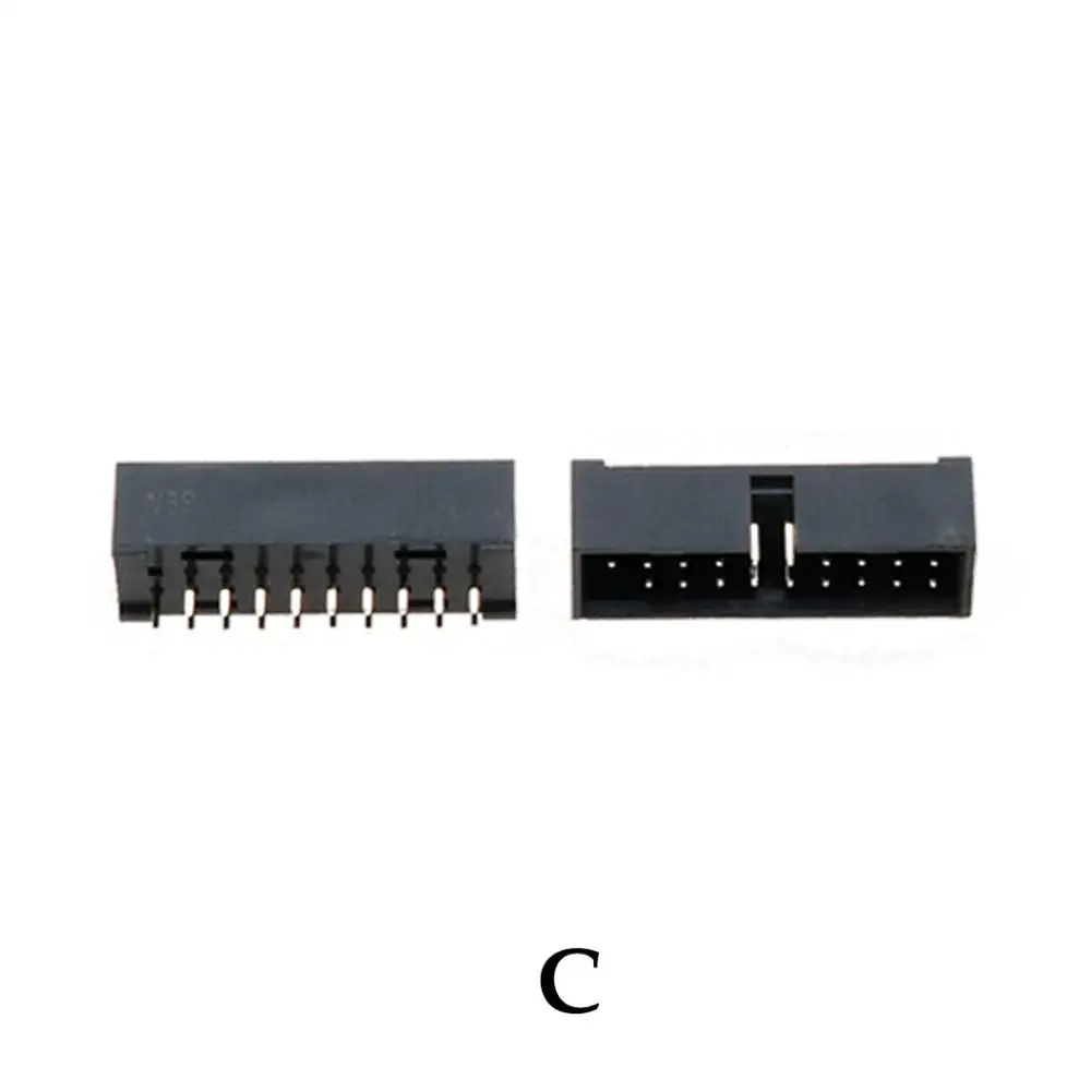 JCD USB3.0 USB 3 0 19Pin 20Pin Мужской Разъем 90 градусов 180 материнской платы шасси переднего