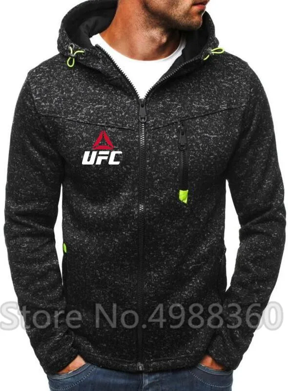Горячая 2019 новая весенняя мода UFC неограниченная Толстовка MMA Мужской кардиган на