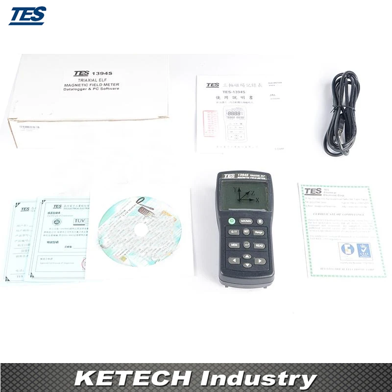 

Handheld EMF Meter Tester Electromagnetic Field Meter TES1394