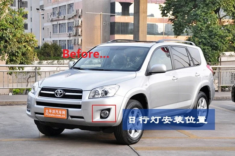 Светодиодный, 2009~ 2012 RAV4 Дневной светильник, RAV4 противотуманный светильник, RAV4 головной светильник; vios, corolla, camry, Hiace, tundra, sienna, yaris L, RAV4 задний светильник; RAV 4