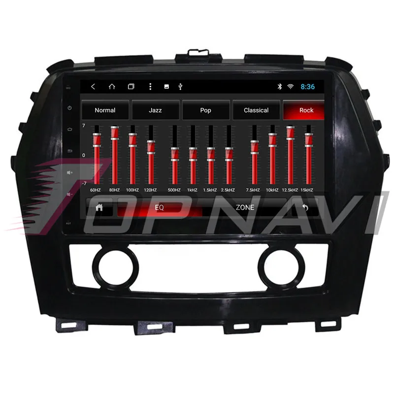 Автомобильный ПК Мультимедийный GPS-навигатор для Nissan Maxima 2016 Android 8 1 10 ''Topnavi