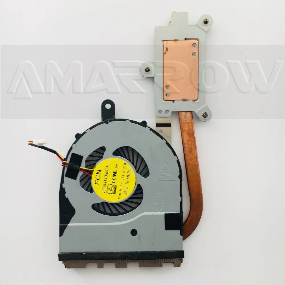 Оригинальный охлаждающий вентилятор для ноутбука DELL кулер процессора 5555 5558 5559 5459
