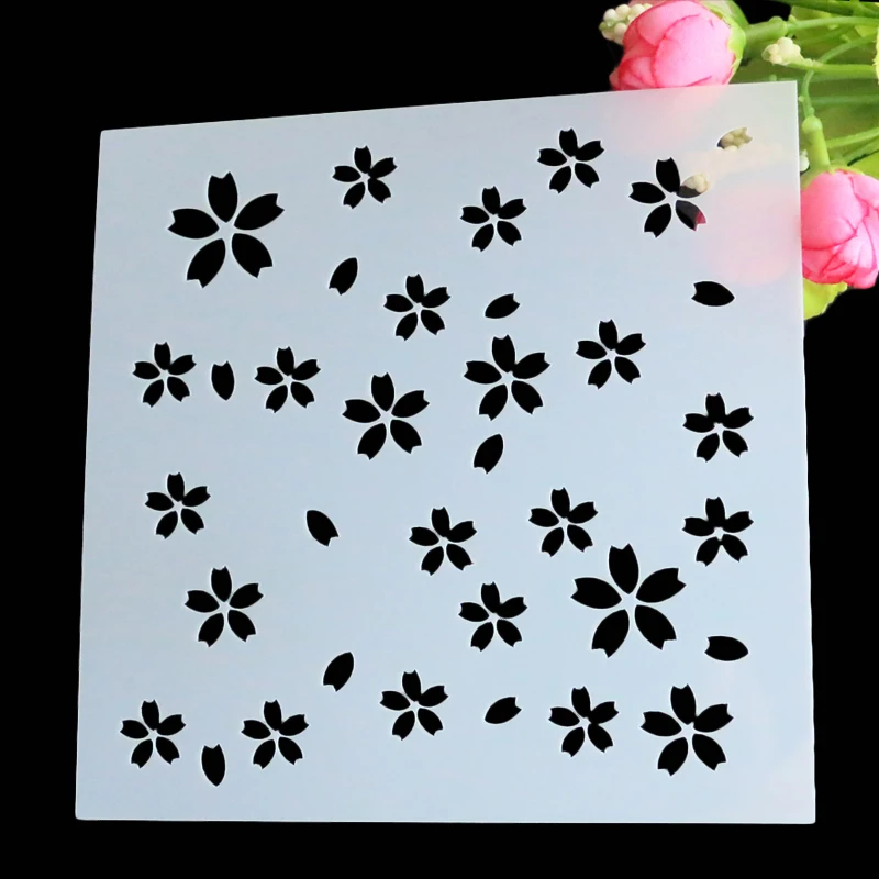 13*13 см цветок полые формы помадка торт свадебное украшение инструмент Форма