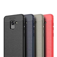 luxury soft tpu case for samsung galaxy a3 a5 a7 2017 2018 leather design protective back cover for samsung a320 a520 a720 case