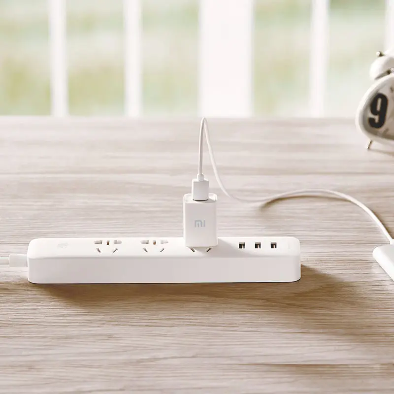 Умная Wi Fi Лента Xiaomi Qingmi оригинальный удлинитель с 3 портами USB быстрая зарядка 5