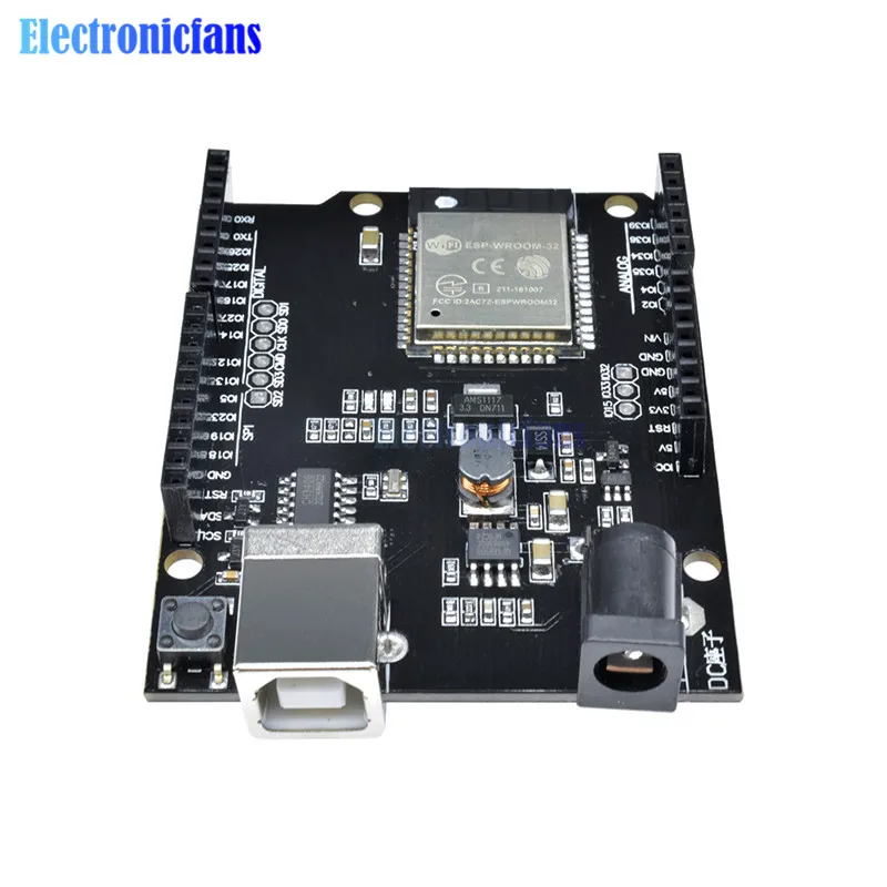 Для WeMos Mini D1 TTGO ESP32 WiFi Bluetooth 4 Мб Flash CH340 R32 макетная плата USB Type B / Micro порт для Arduino |