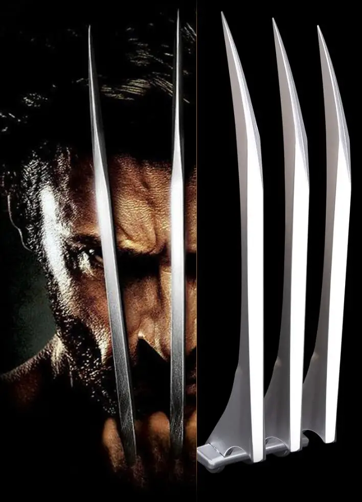 2 шт./пара X-men Wolverines Blade коготь лапа 1: 1 косплей реквизит косплей Хэллоуин реквизит супергеройский, для косплея игрушечный пистолет