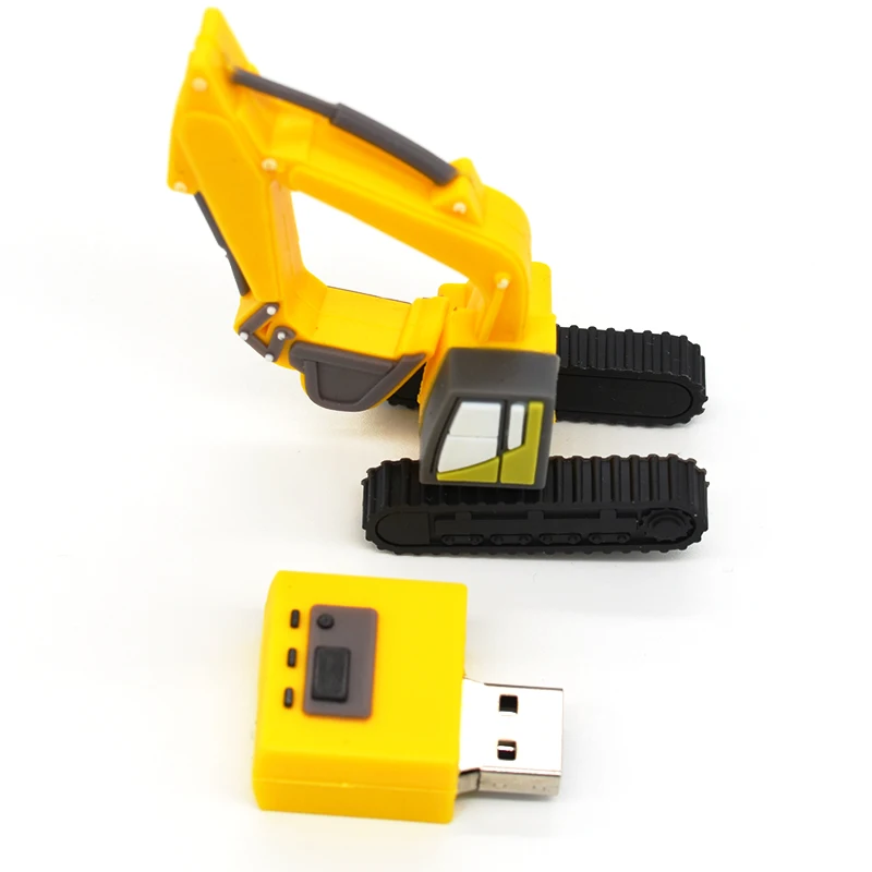 U диск флэш-диск мотоциклы 4gb/8gb/16gb/32gb/64gb экскаваторов грузовиков мультфильм карту