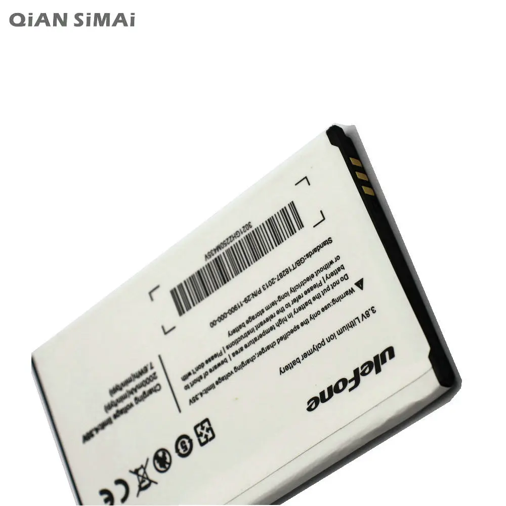 QiAN SiMAi 1 шт. 100% Высокое качество Be pure 2000 мАч аккумулятор для Ulefone мобильный телефон +