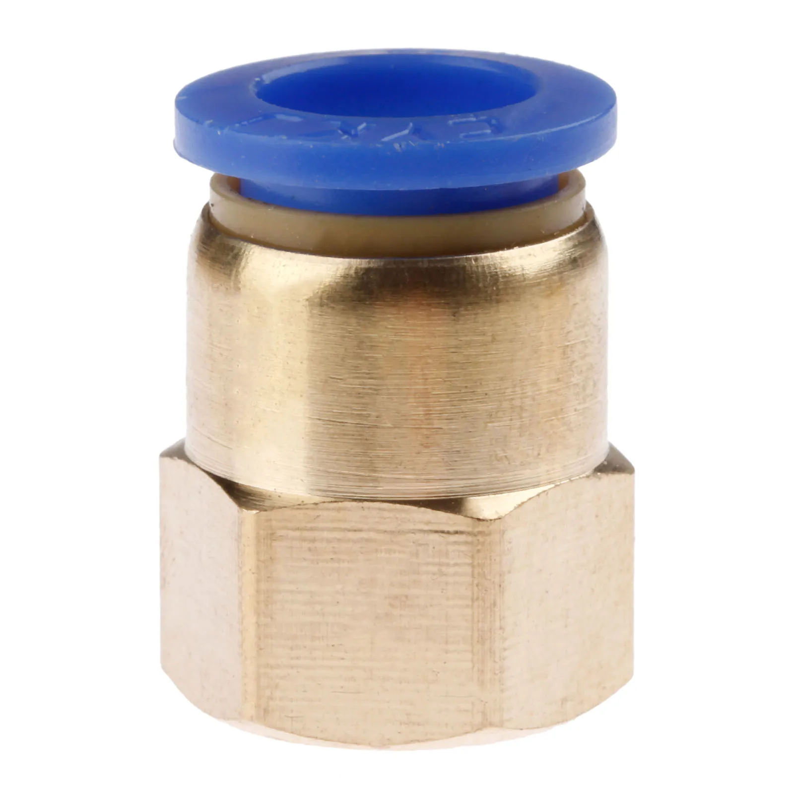 PCF12mm x01 Пневматический фитинги для быстрого Вставной соединитель 1/8 ''1/4'' 3/8 ''1/2'' M5 внутренняя резьба 4681012 мм воздушной трубки прямой - Цвет: PCF12mm x01