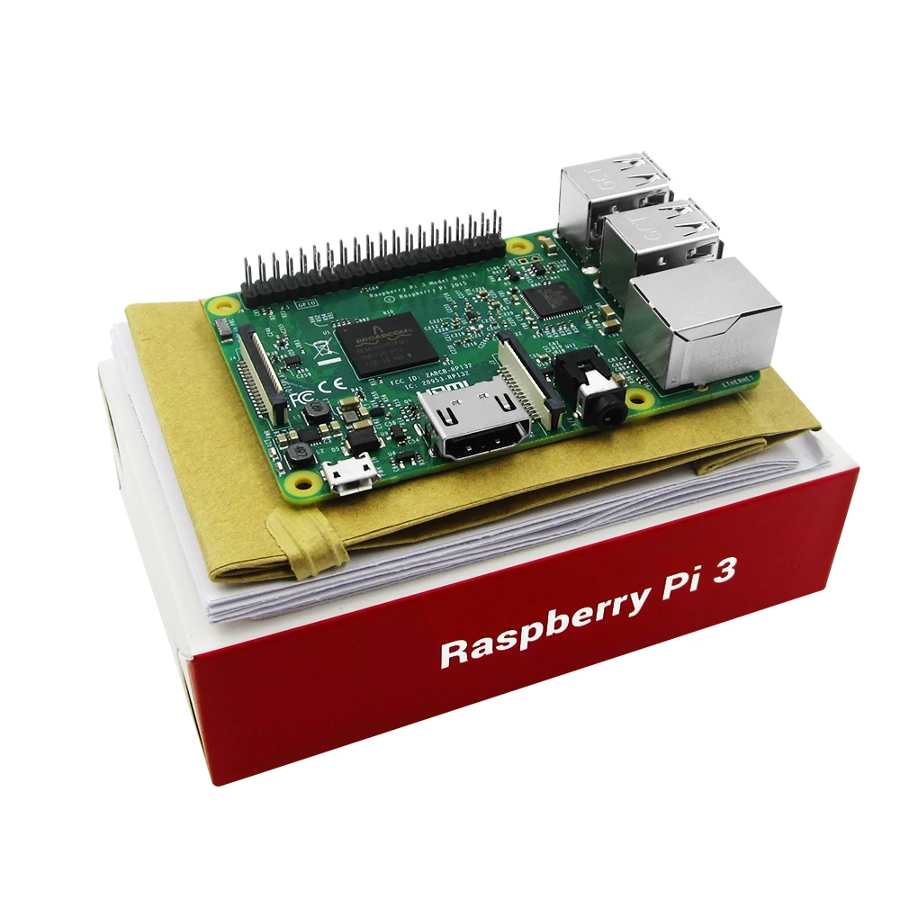 Оригинальная плата Element14 для raspberry pi 3 model b 1 Гб LPDDR2 BCM2837 четырехъядерный процессор