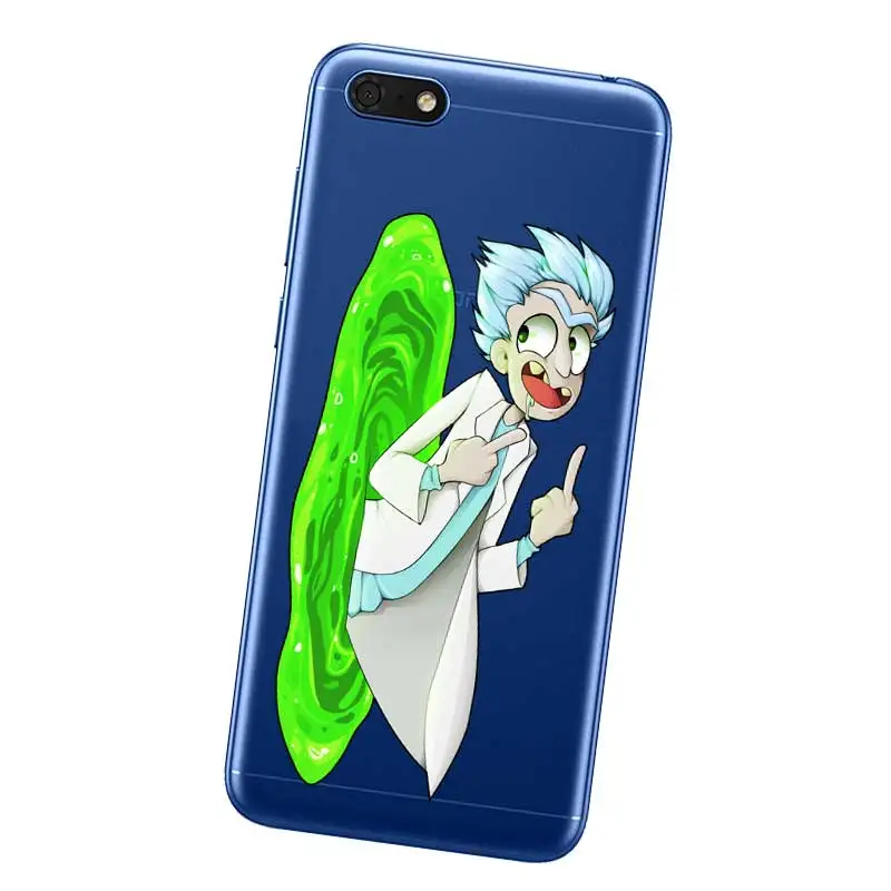 N368 Rick Morty Cute Soft TPU Silicone Case Cover For Huawei Honor 8C 8X 9 10 20i V10 V20 Note10 Max Lite Magic2 |