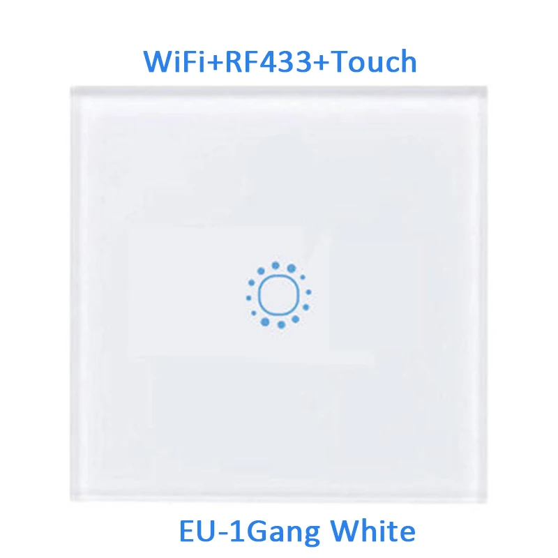 Новый настенный выключатель AOYAN T1 EU Type 1 2 3 gang сенсорная панель управления пульт