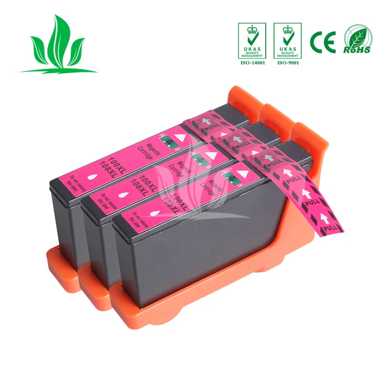 100XL 3M картридж совместимый для 108XL Lexmark S305/S405/S505/S605/Pro205/705/805/905 принтеров
