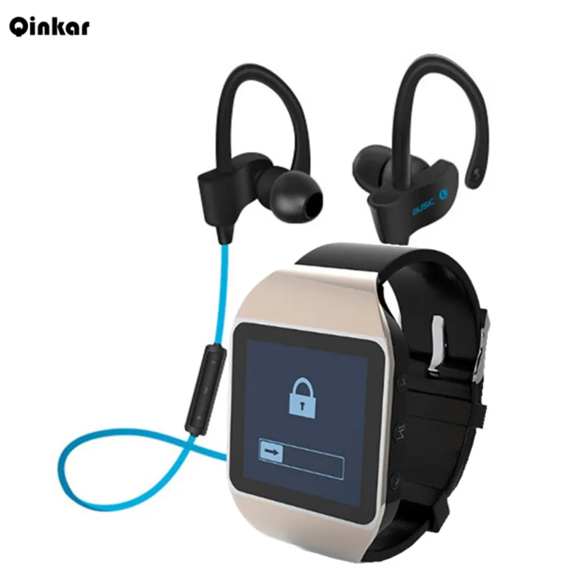 8 ГБ часы MP3 плеер с Bluetooth наушники BT спортивные беспроводные bluetooth спорт игроки |