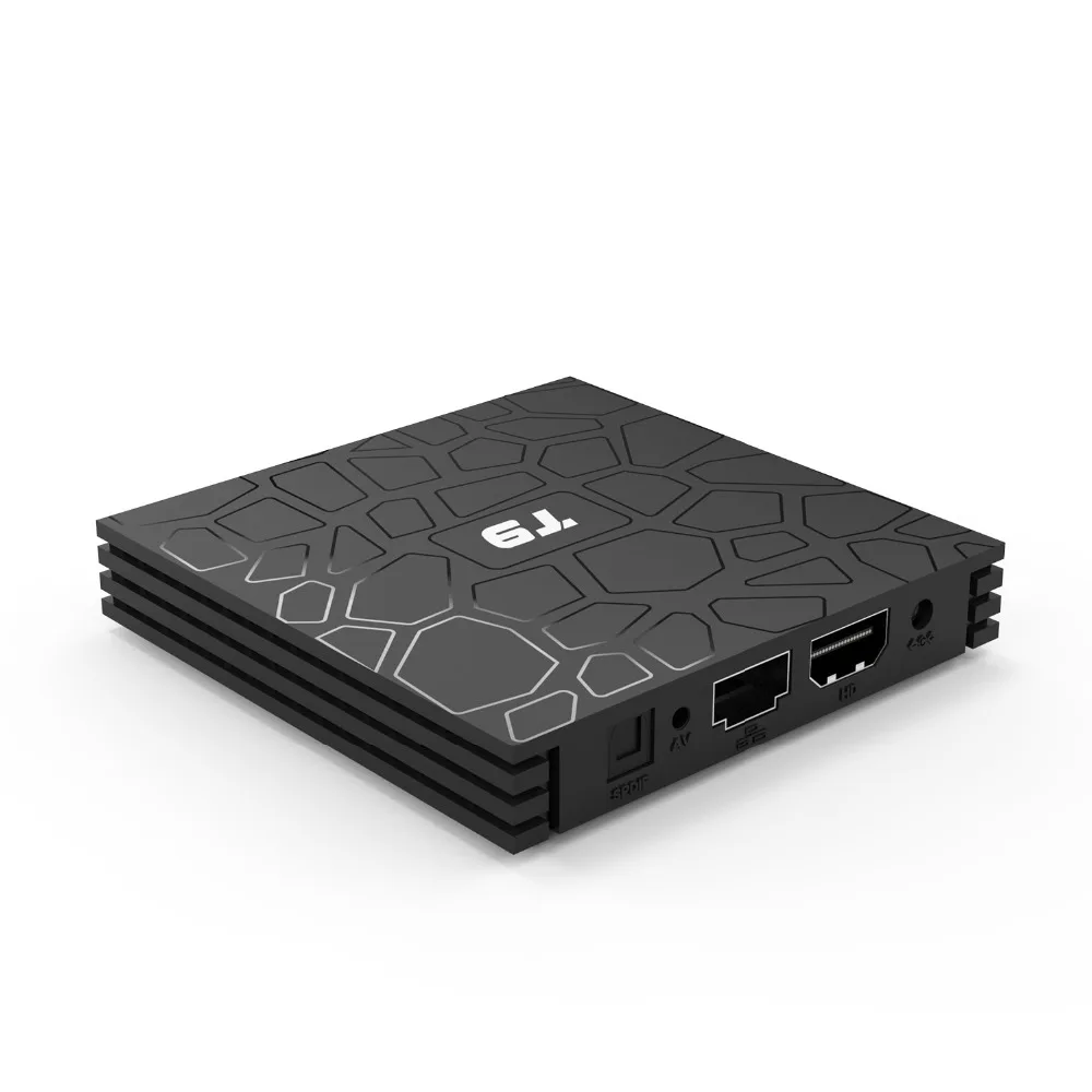 T9 Smart tv BOX Android 9,0 OS 4 Гб+ 32 ГБ/64 Гб RK3328 четырехъядерный Wi-Fi 2,4G 1080P 4K YouTube Netflix медиаприставка