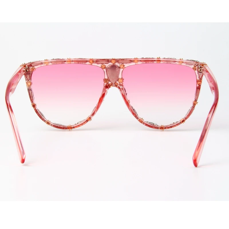 Негабаритные Квадратные Солнцезащитные очки Для женщин дизайнерский бренд