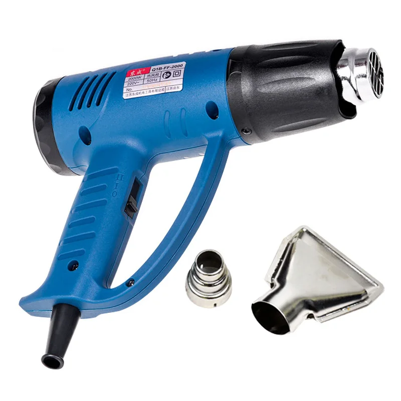 Hot air gun plastic welding heat shrinkable film hair dryer car foil baking small heating drying | Инструменты