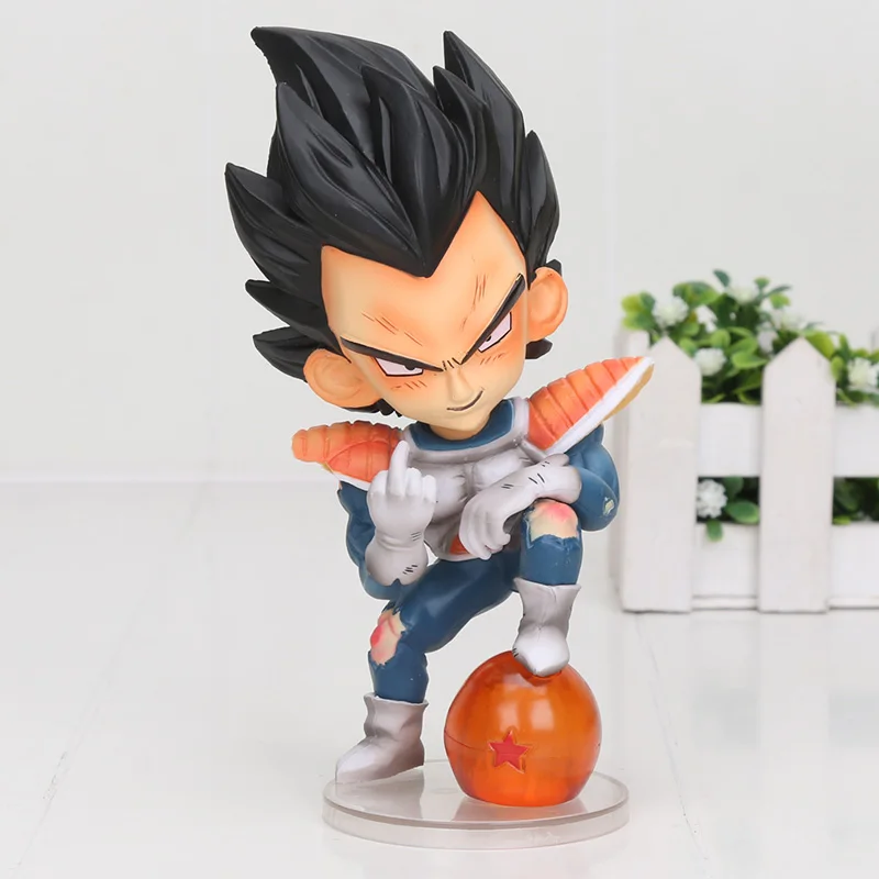 vegeta in bag 11 см аниме Dragon Ball Fighter Z Majin Buu Cell ПВХ фигурка игрушки модель малыш Buu Freeza frieza Fina из - Цвет: vegeta in bag