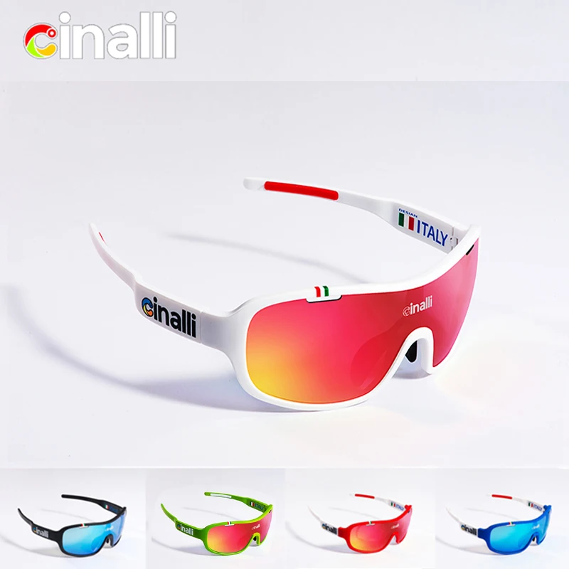 CINALLI C-068 солнцезащитные очки для велоспорта гоночные уличные спортивные очки TR90 оправа Очки w/черные поляризованные линзы для garmin shimano Rider