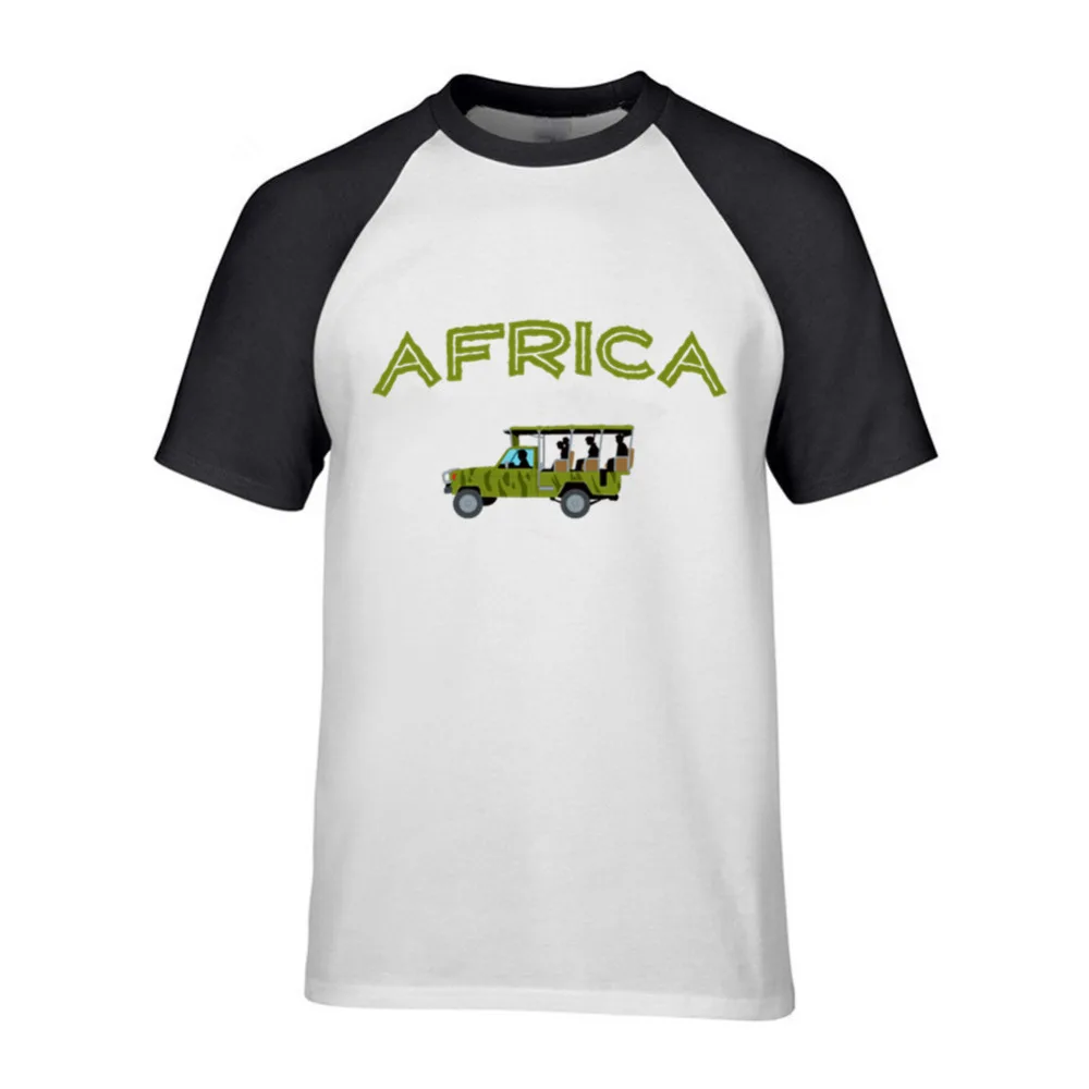 2018 fashion Brand Men's T Shirt Popular African Safari Tee Tops Latest Short Sleeve Male Clothing Plus Size 3xl | Мужская одежда