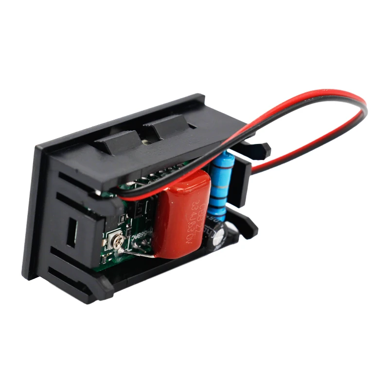 Мини 0 56 дюймовый Вольтметр Красный ЖК цифровой дисплей измеритель напряжения