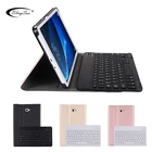 Чехол для планшета Samsung Galaxy Tab A A6 10,1 2016 SM-T580 чехол с клавиатурой Bluetooth умный чехол из искусственной кожи с подставкой для Samsung T580