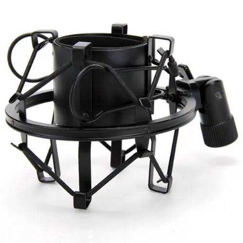 Новая горячая поддержка подвеска для микрофона Micro Noir анти Choc Shock Mount Pour Studio |