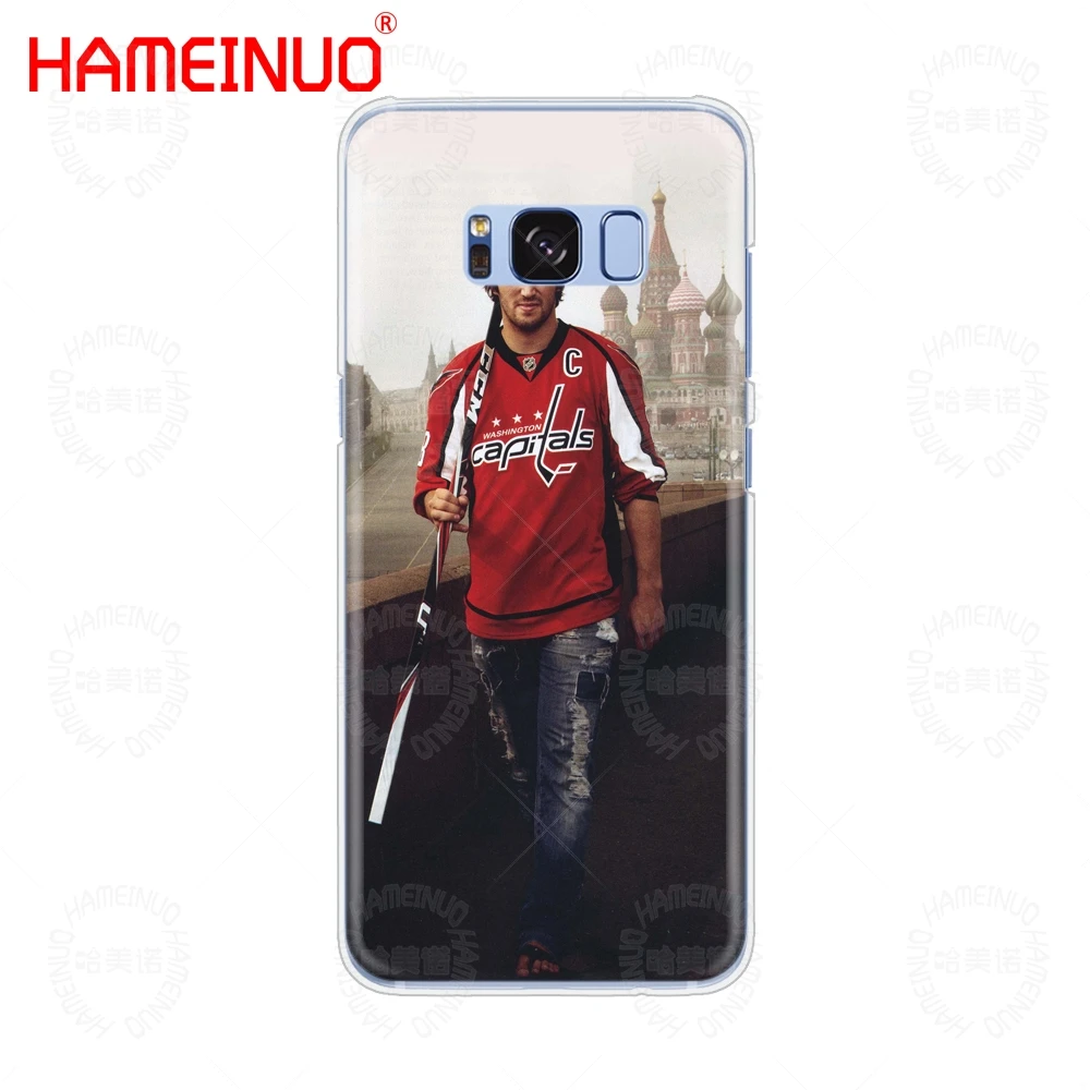 HAMEINUO чехол для сотового телефона Александр Овечкин Samsung Galaxy S9 S7 edge PLUS S8 S6 S5 S4 S3 MINI |
