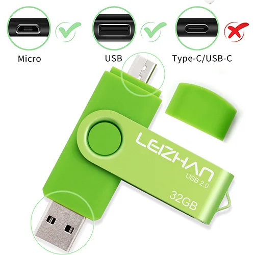OTG USB флеш накопитель 16 Гб Micro флешка 64 Флешка 4 U диск 2 0 8 ГБ usb носитель палка