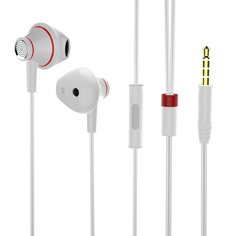 

Earphones JZGSHARK In-ear Earphone Wired Earbuds Remote Control Perfect for IOS/Andriod Tablet PC and other Compatible Devices