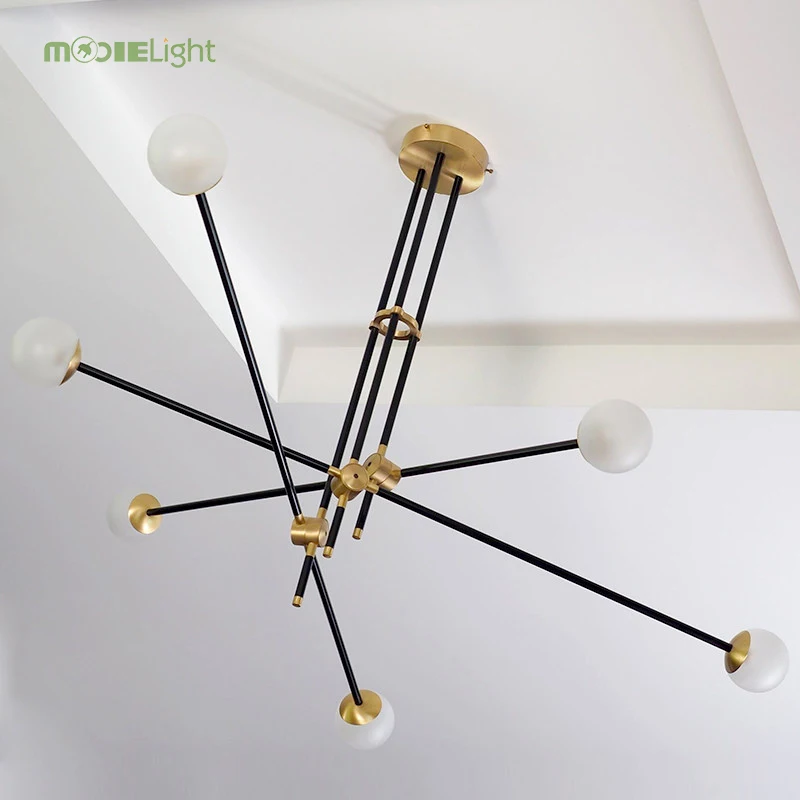 Современный золотой подвесной светильник с одним кольцом для лобби столовой