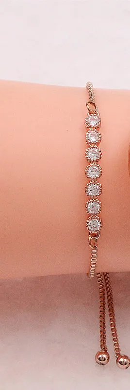 cystal bracelet Mavis Hare браслет из розового золота с кристаллами и регулируемыми часами включает белые Наручные часы в виде раковины и прозрачный браслет в виде кубической змеи - Окраска металла: cystal bracelet