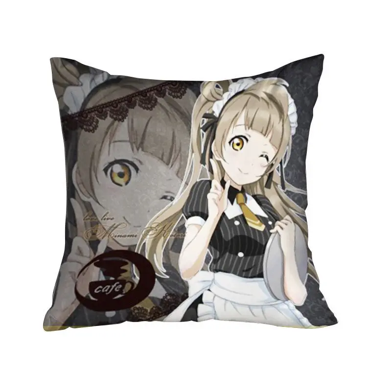 

Хобби Экспресс Otaku дизайн печати Waifu Dakimakura Minami - Love Live квадратная Подушка Чехол GZFONG127
