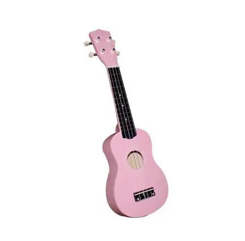 Pink 21 дюймов Гавайские гитары укулеле деревянная нейлоновая струнная гитара портативный размер Ukelele музыкальный инструмент для начинающих детей подарок для детей UK001 - Цвет: Pink